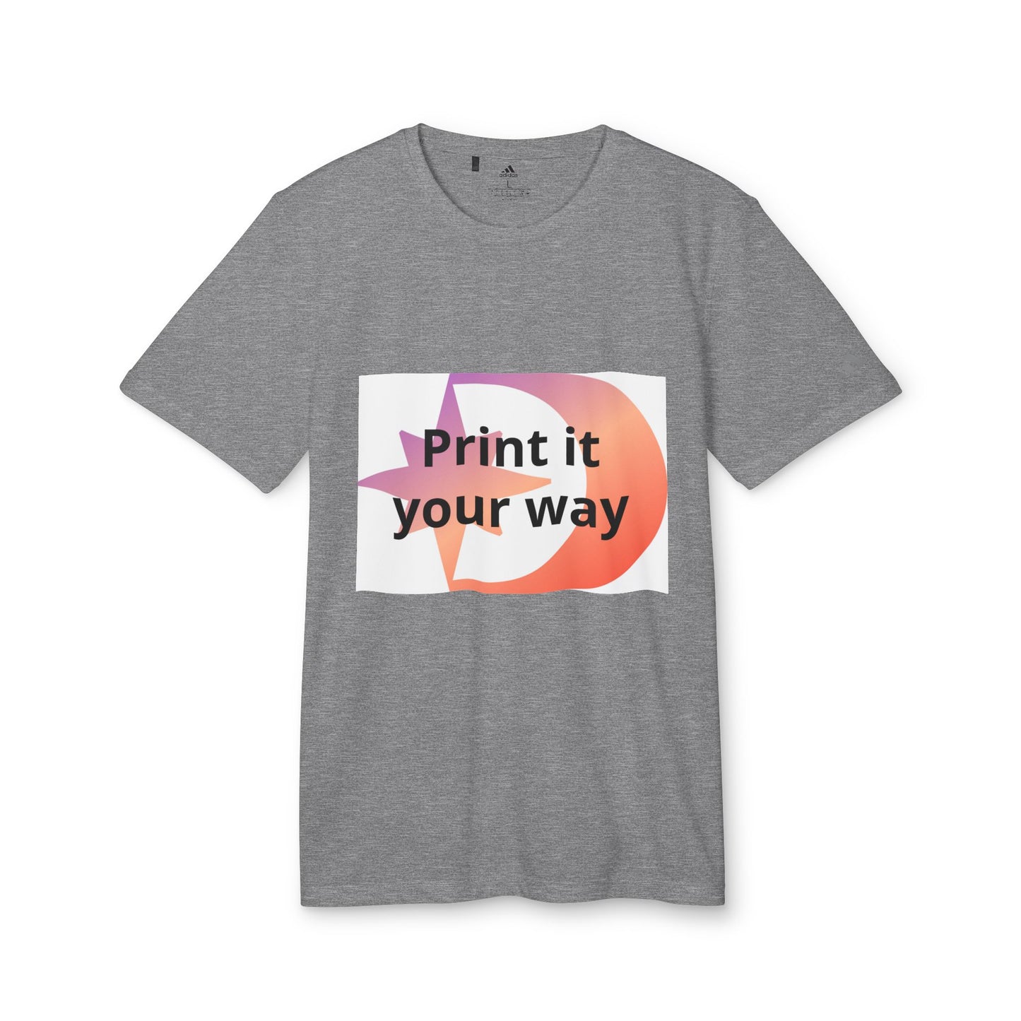 Adidas Graphic Customizable T-Shirt Customizable