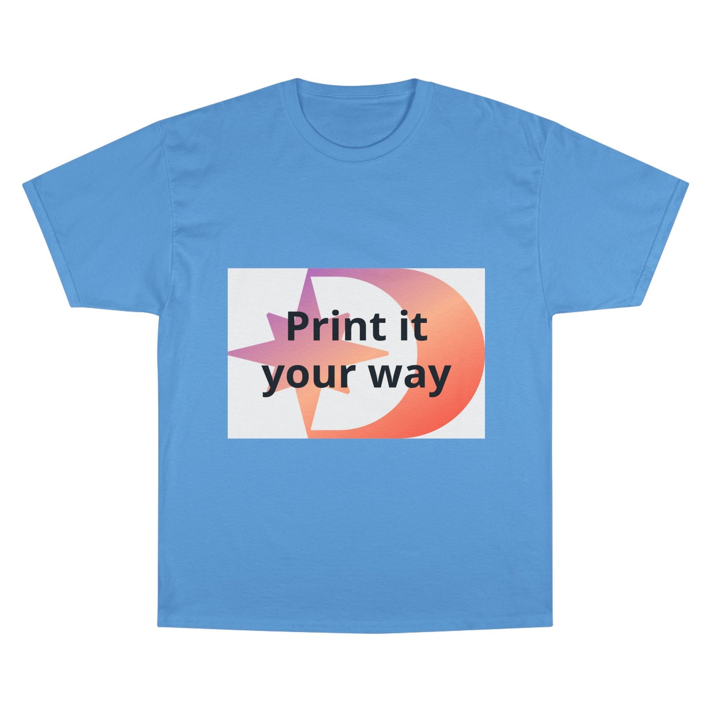 Champion T-Shirt — Customizable Logo Tee