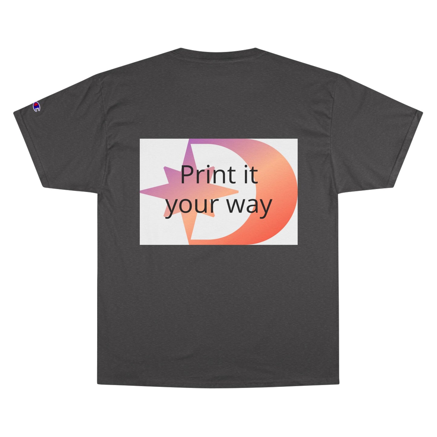 Champion T-Shirt — Customizable Logo Tee