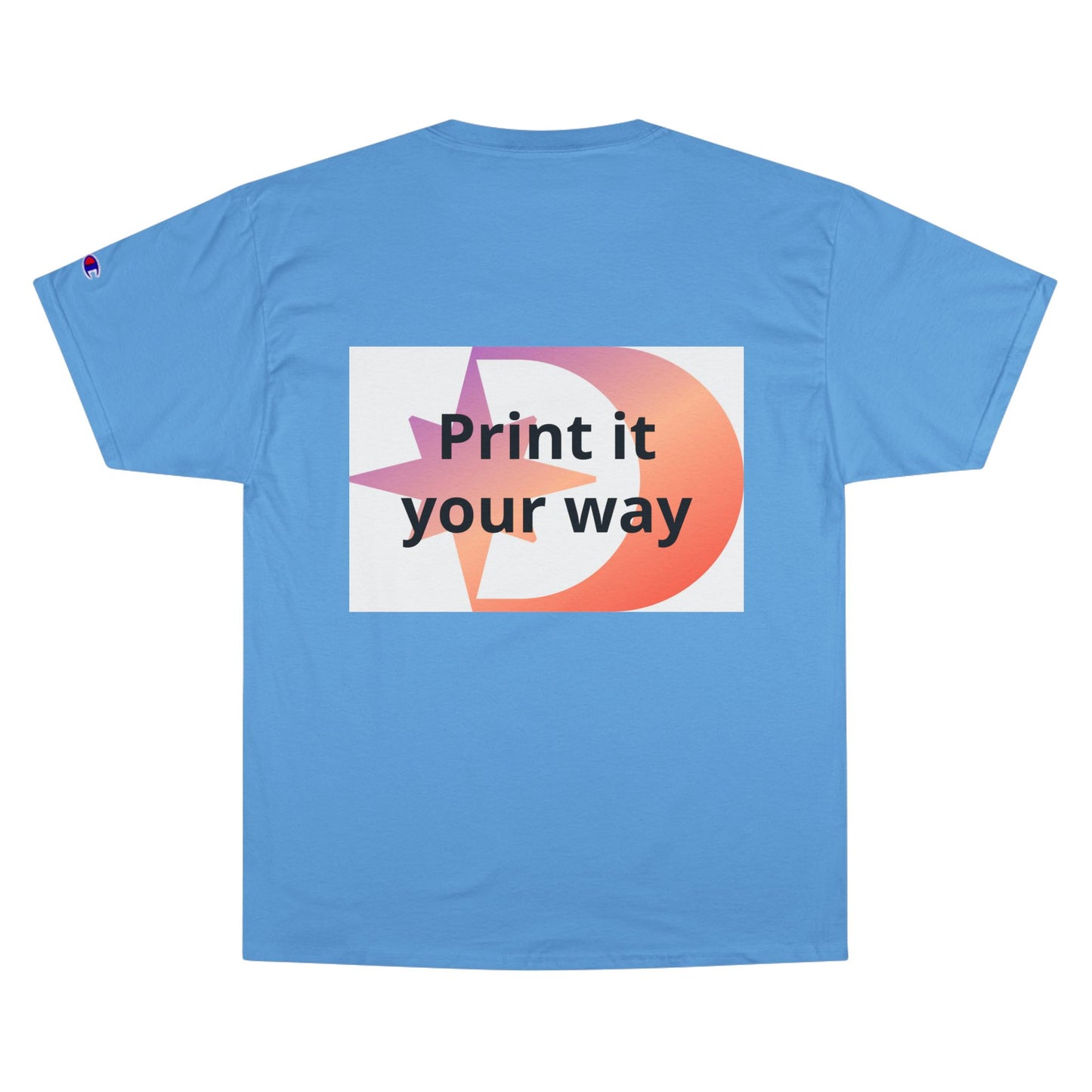 Champion T-Shirt — Customizable Logo Tee