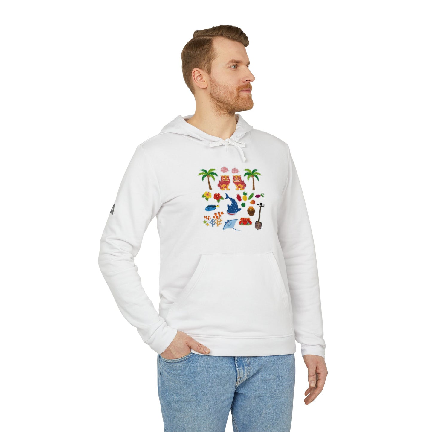 Tropical Paradise Fleece Hoodie