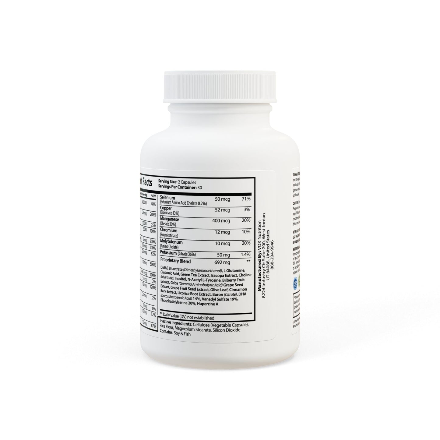 Dilatancy Brain Support Complex Supplement (60 Capsules)