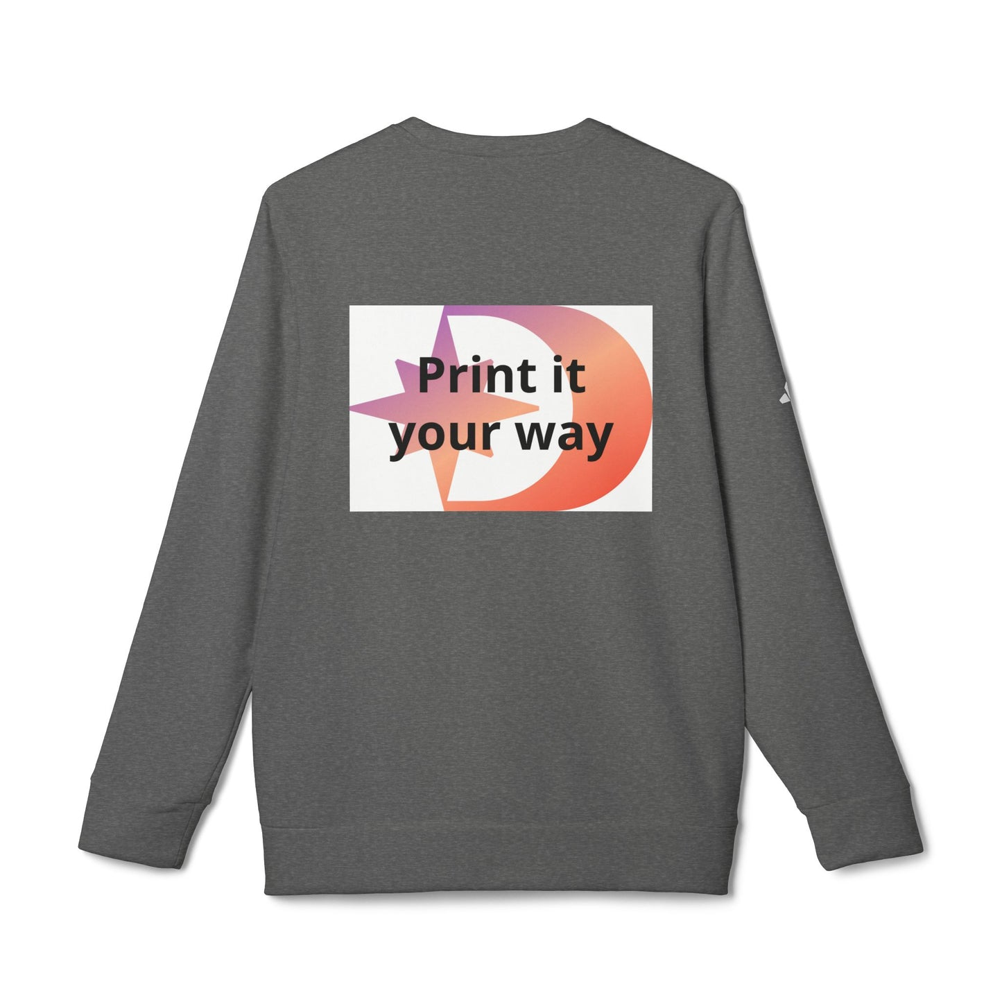 Adidas Customizable Crewneck Sweatshirt