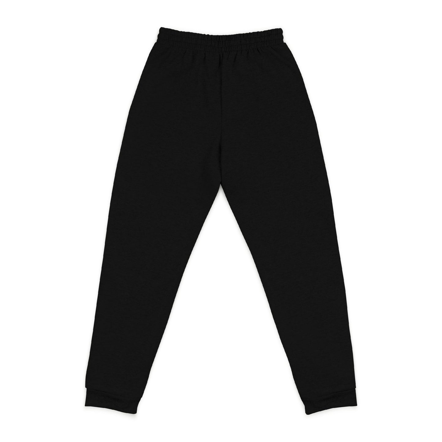 Embroidered Colorful Flower Heart Joggers — Cozy Charcoal Sweatpants