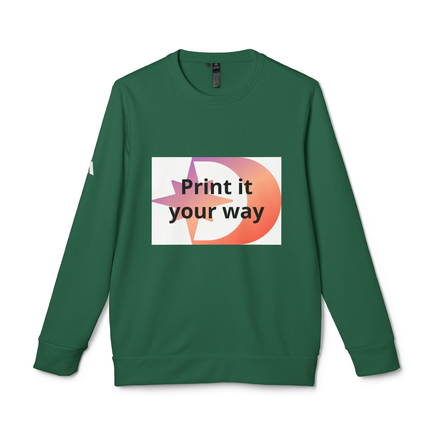 Adidas Customizable Crewneck Sweatshirt