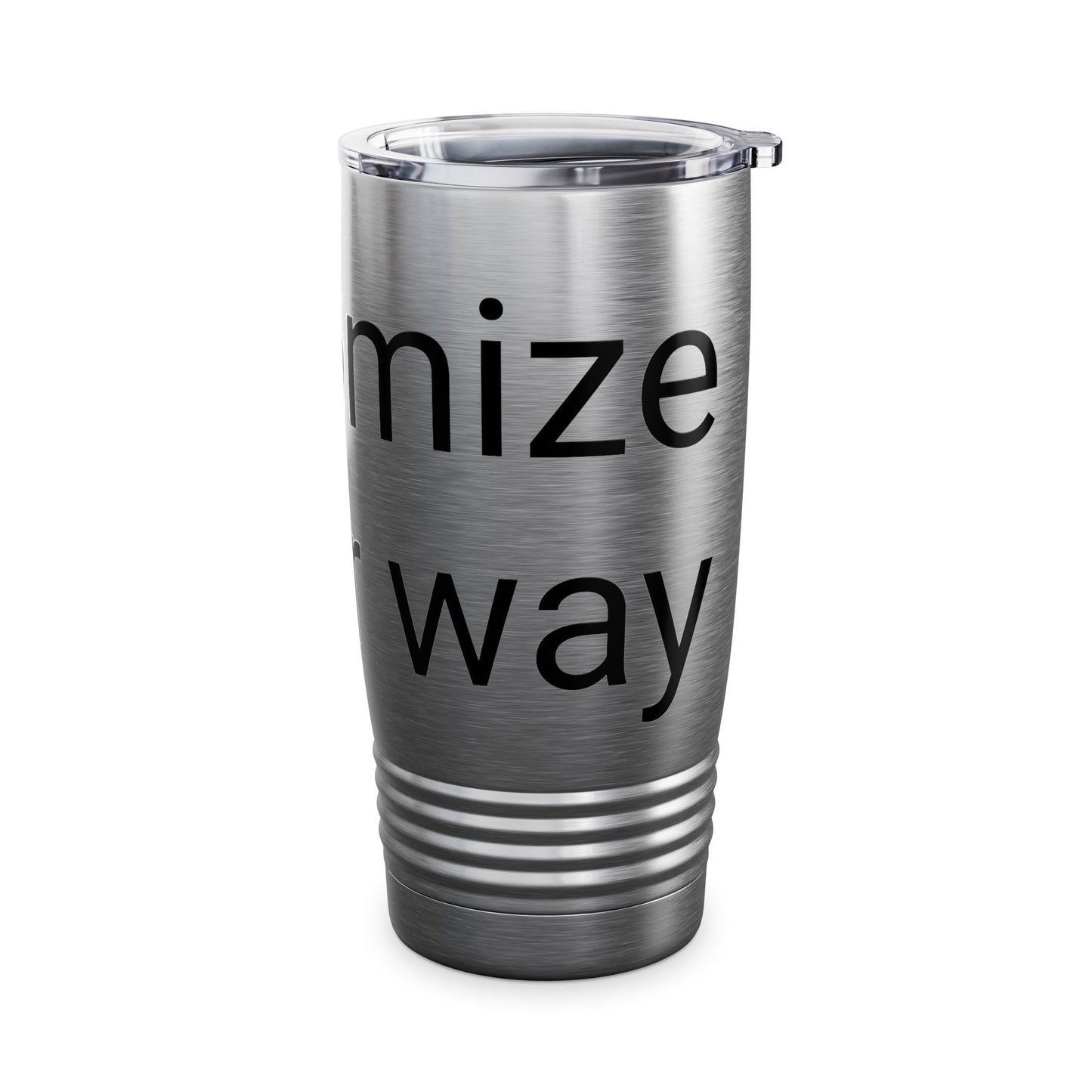 Personalized Ringneck Tumbler, 20oz Insulated Travel Mug, Custom Drinkware for Hot & Cold Beverages, Great Gift Idea