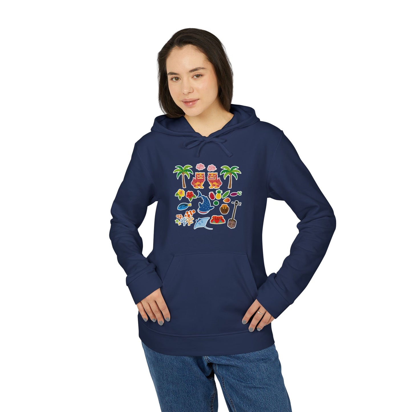 Tropical Paradise Fleece Hoodie
