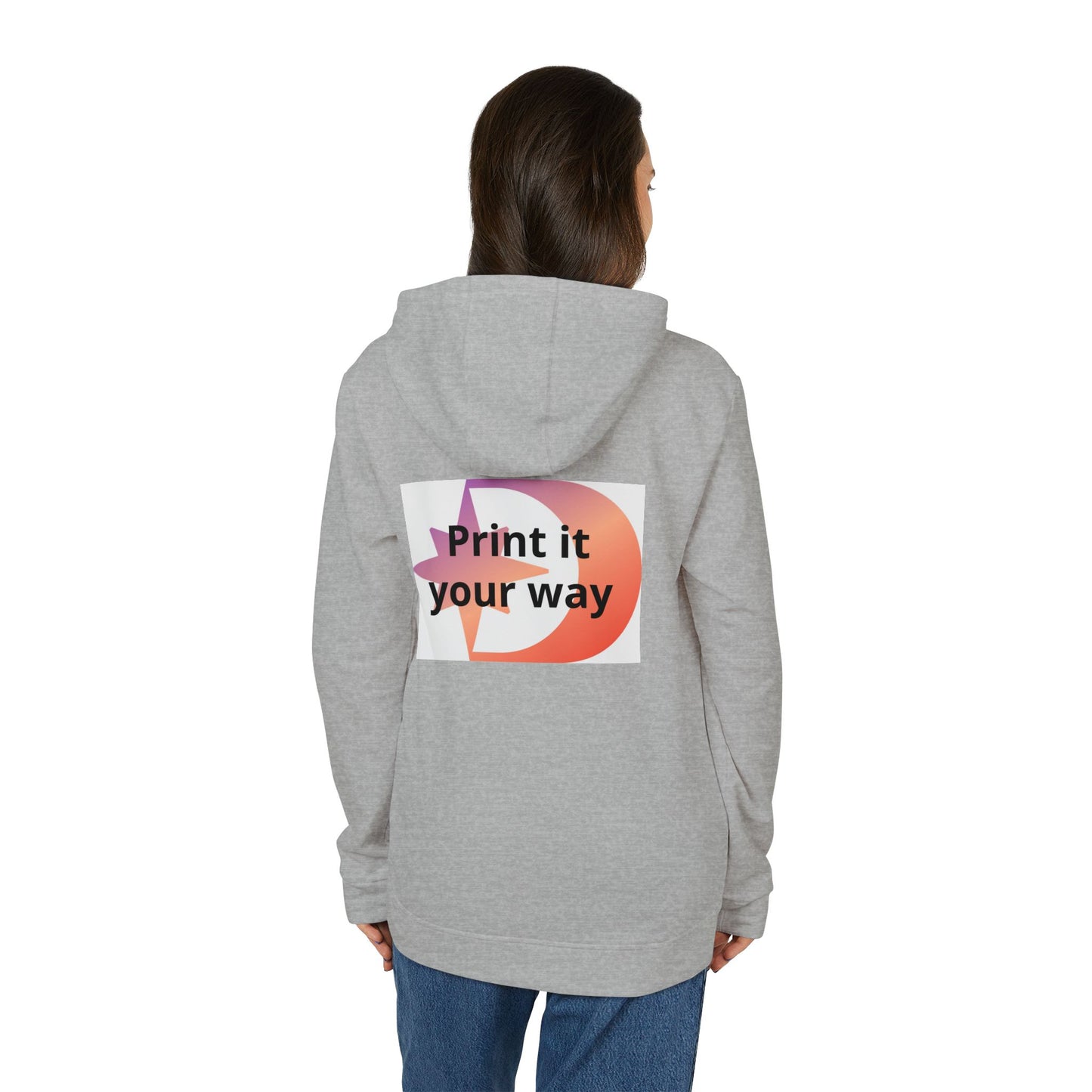 Adidas Minimalist Customizable White Hoodie