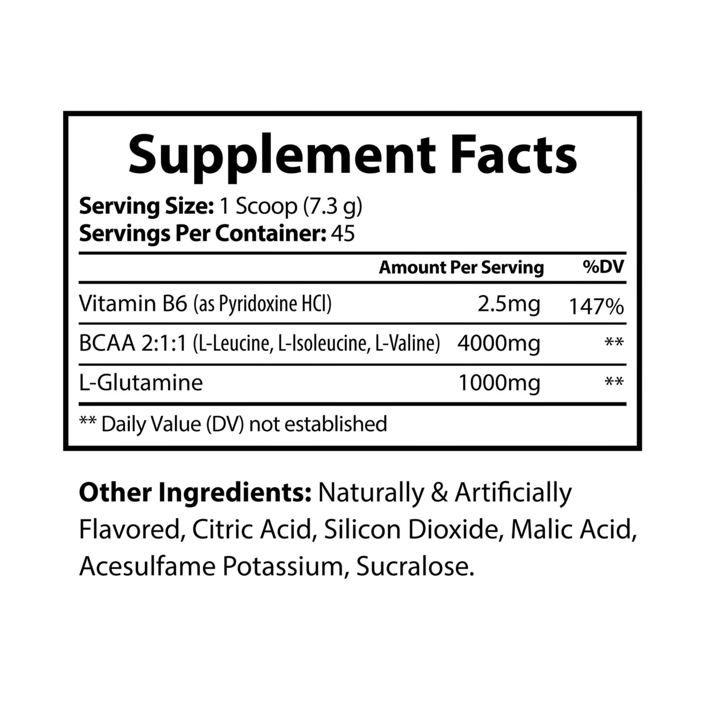 Dilatancy BCAA Supplement, Watermelon (325g, 11.46oz, 45 servings)