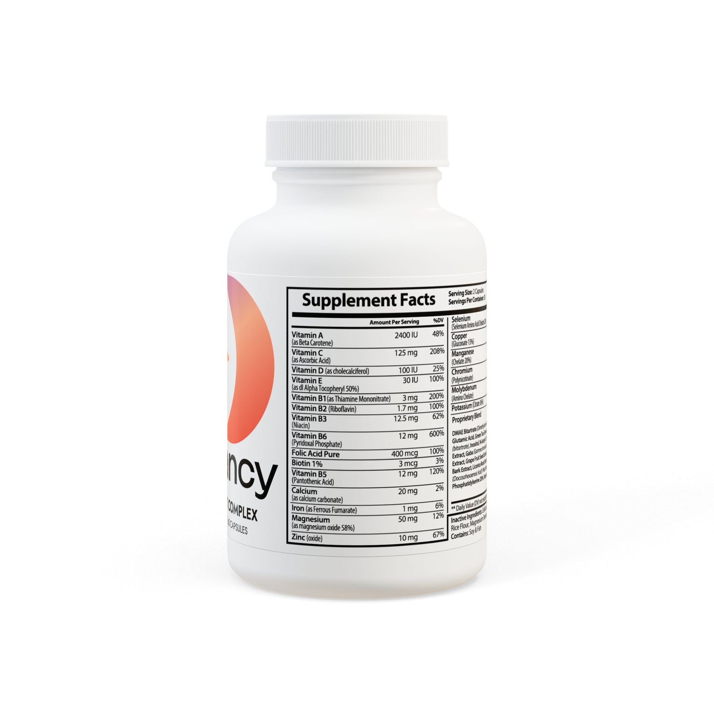 Dilatancy Brain Support Complex Supplement (60 Capsules)