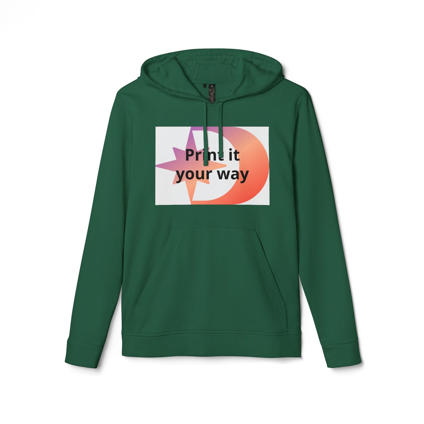 Adidas Minimalist Customizable White Hoodie