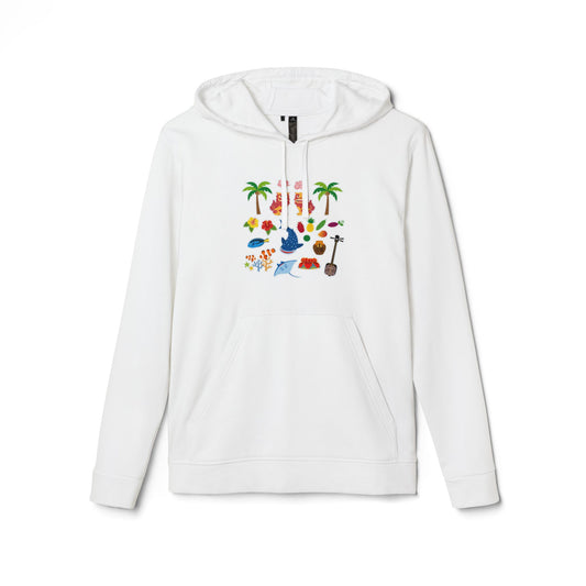 Tropical Paradise Fleece Hoodie