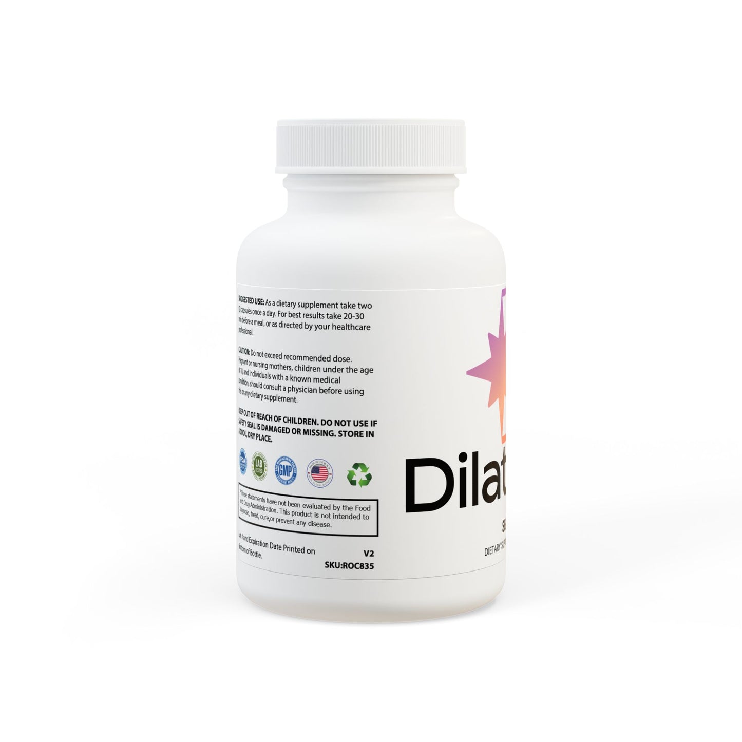 Dilatancy Sea Moss Supplement (60 Capsules)