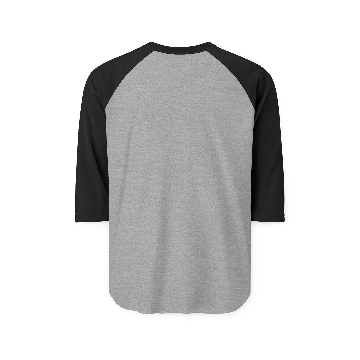 Customizable Unisex Three-Quarter Sleeve Raglan Shirt