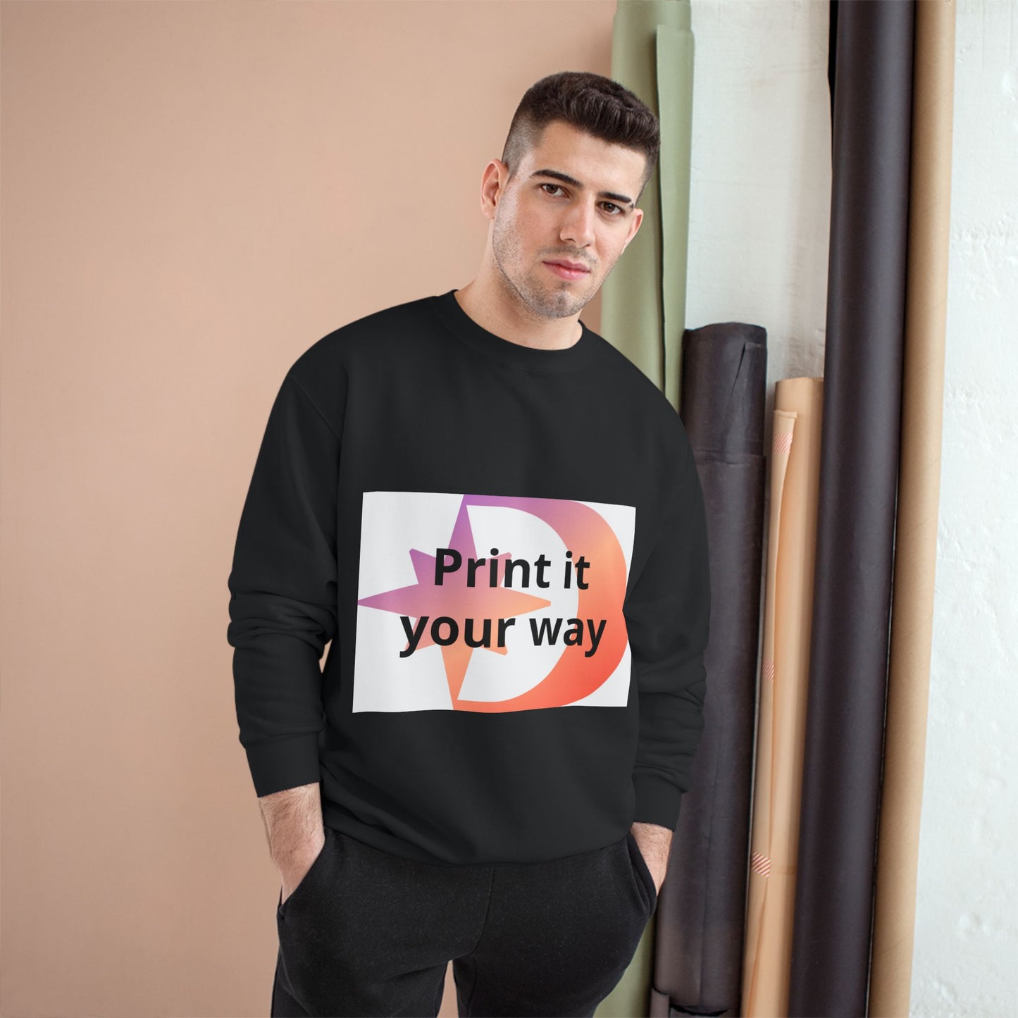 Champion Sweatshirt Customizable Sweatshirt