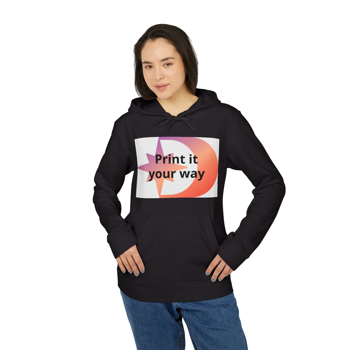 Adidas Minimalist Customizable White Hoodie