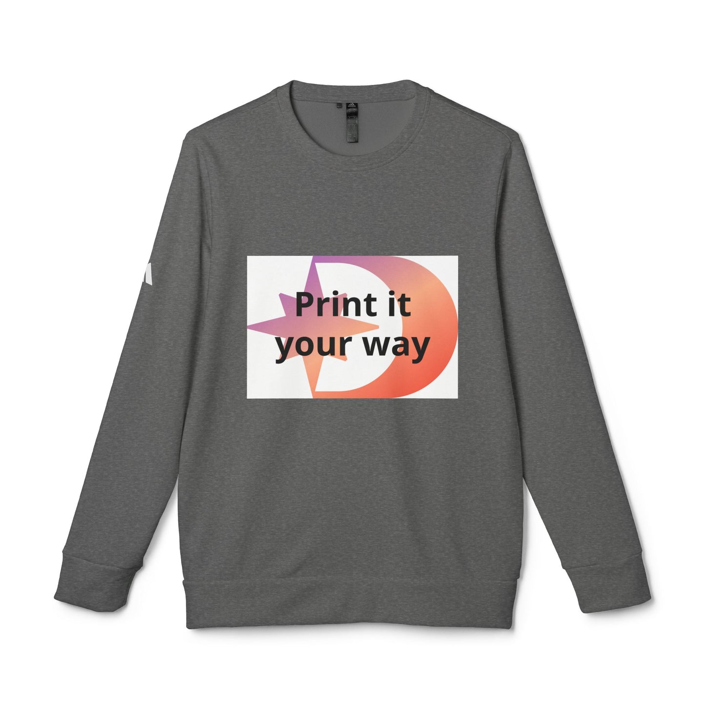 Adidas Customizable Crewneck Sweatshirt