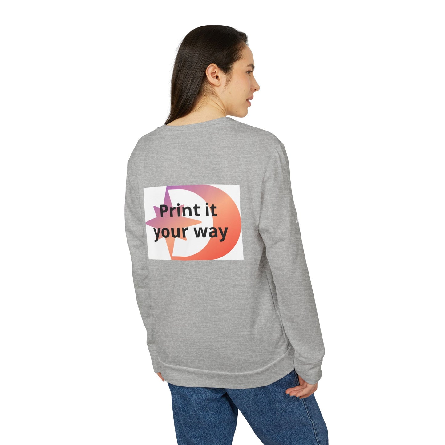 Adidas Customizable Crewneck Sweatshirt