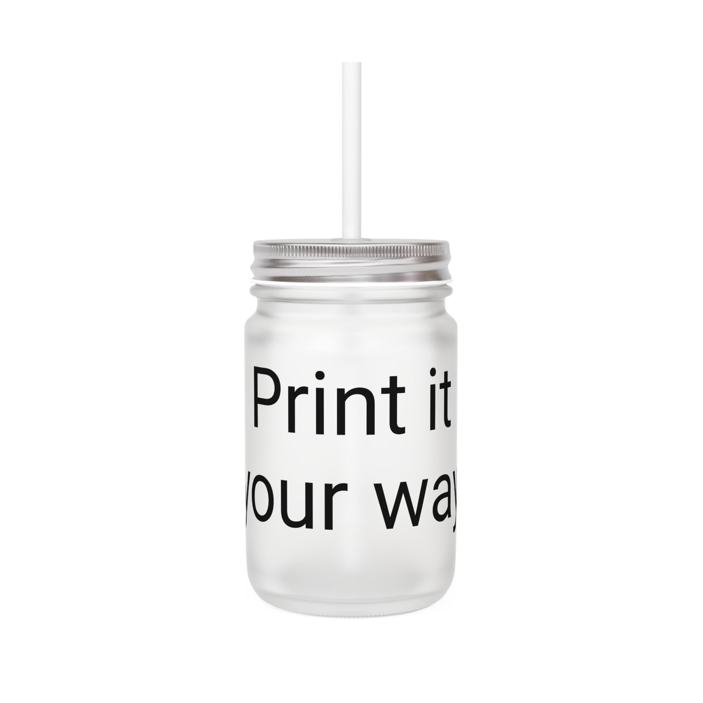 Personalized Mason Jar Drinkware, Customizable Straw Mug, Perfect for Gifts, Parties, Home Decor, Summer Fun