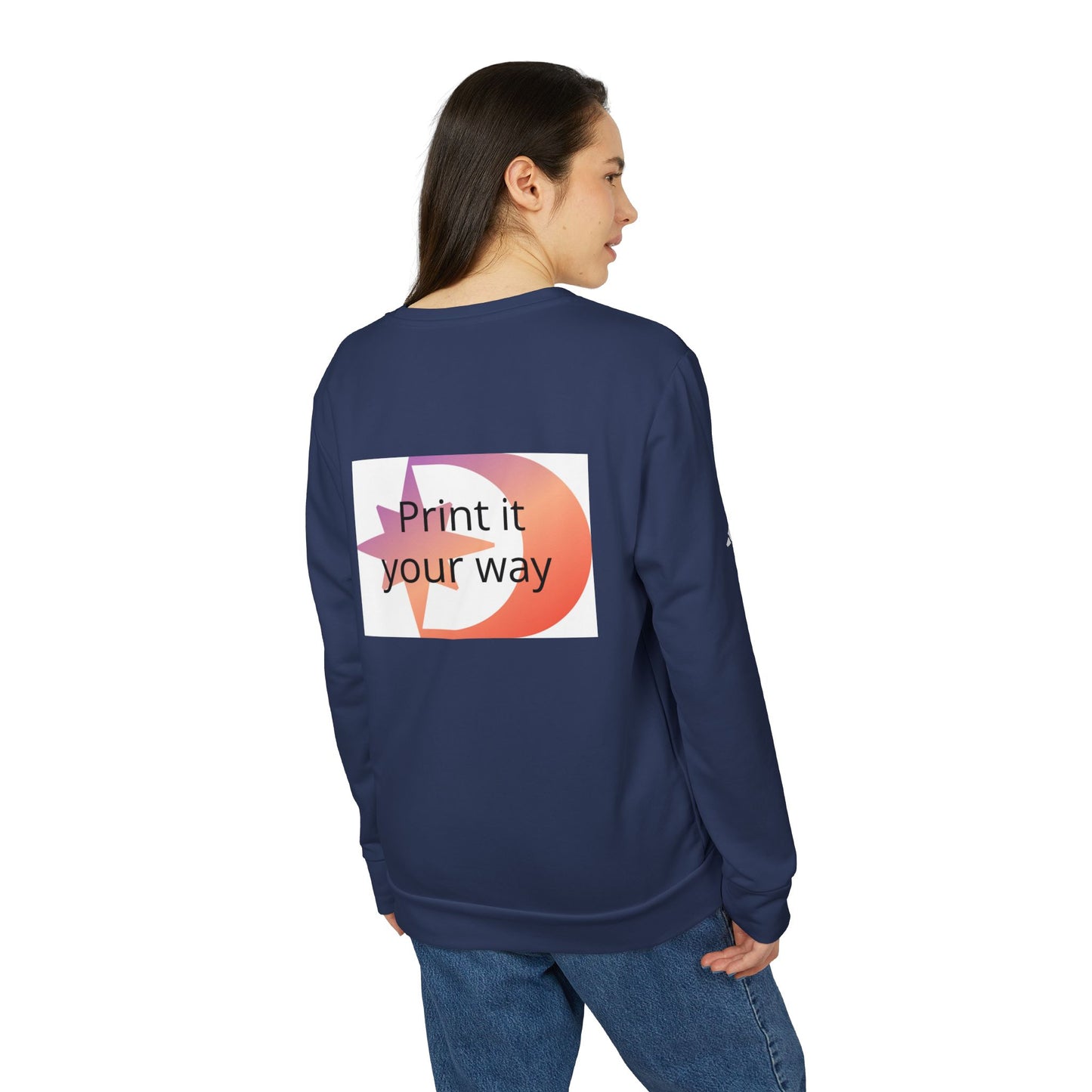 Adidas Customizable Crewneck Sweatshirt