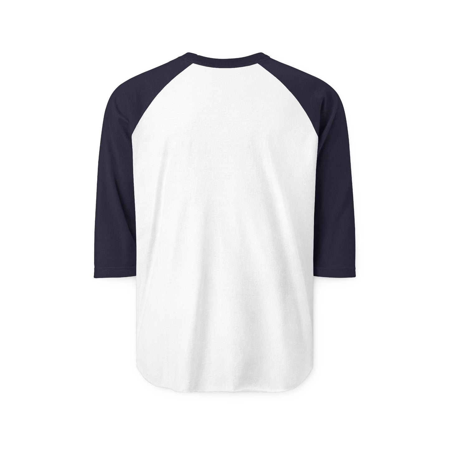 Customizable Unisex Three-Quarter Sleeve Raglan Shirt