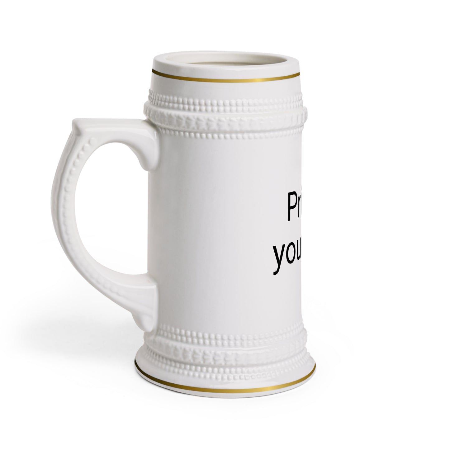 Custom Stein Mug - Personalized Beer Mug, Custom Drinkware, Gift for Beer Lovers, Unique Barware, Special Occasion