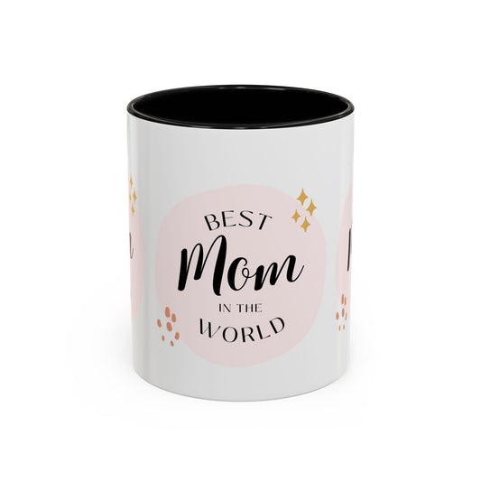 Personalized Best Mom Coffee Mug - Gift for Mother's Day, Birthday, Holiday Mugs, Cute Mom Cup, Ceramic Coffee Mug, Home Office Decor