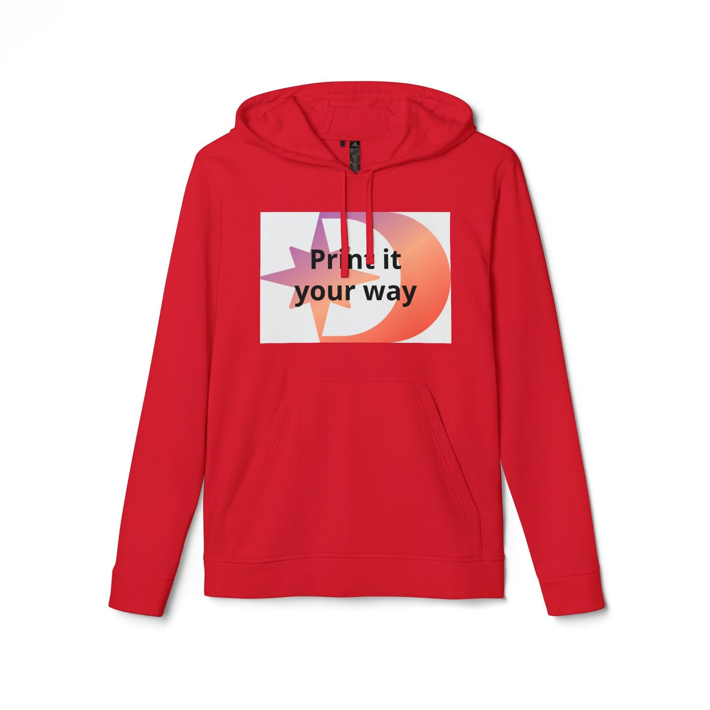 Adidas Minimalist Customizable White Hoodie