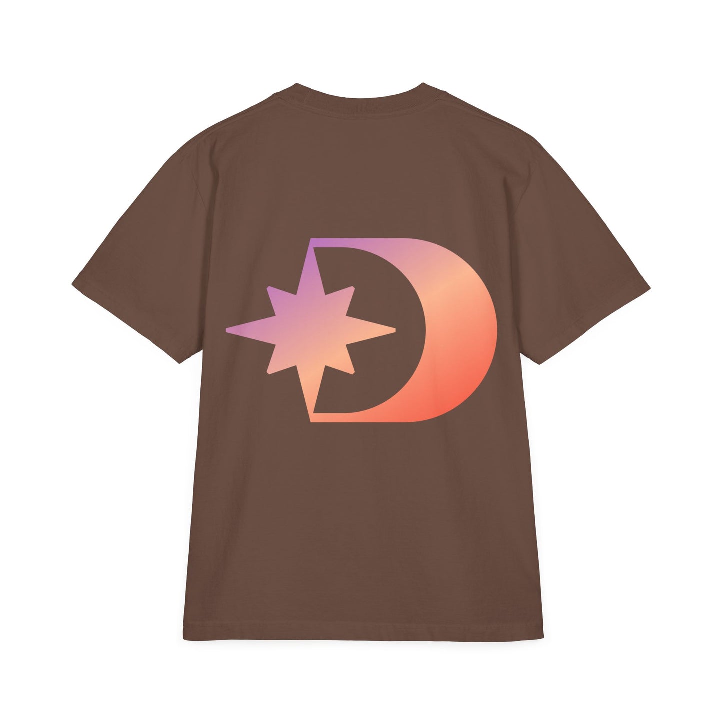 Customizable Unisex Garment-Dyed Drop-Shoulder T-Shirt