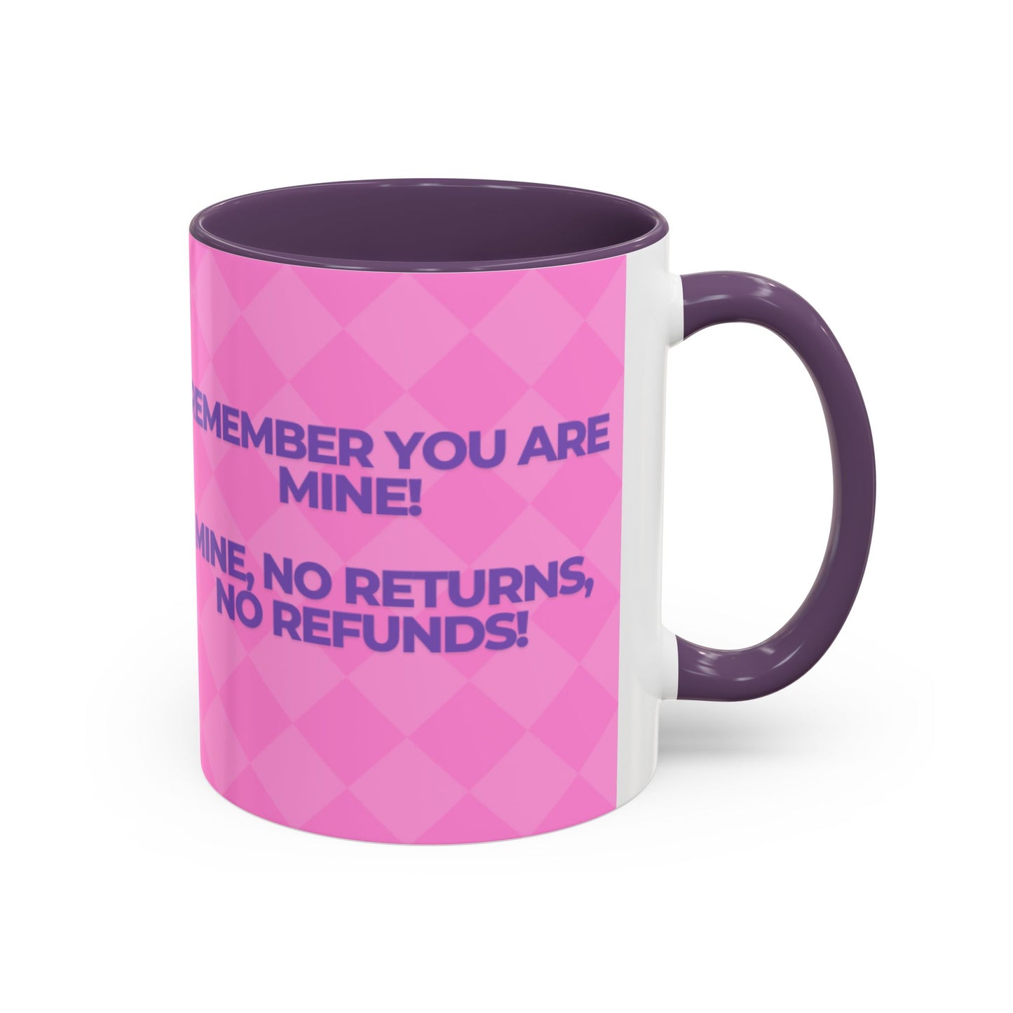 Playful Accent Coffee Mug Perfect Gift for Couples, Humor, Love, Valentines Day, Relationship Celebration, Funny Drinkware
