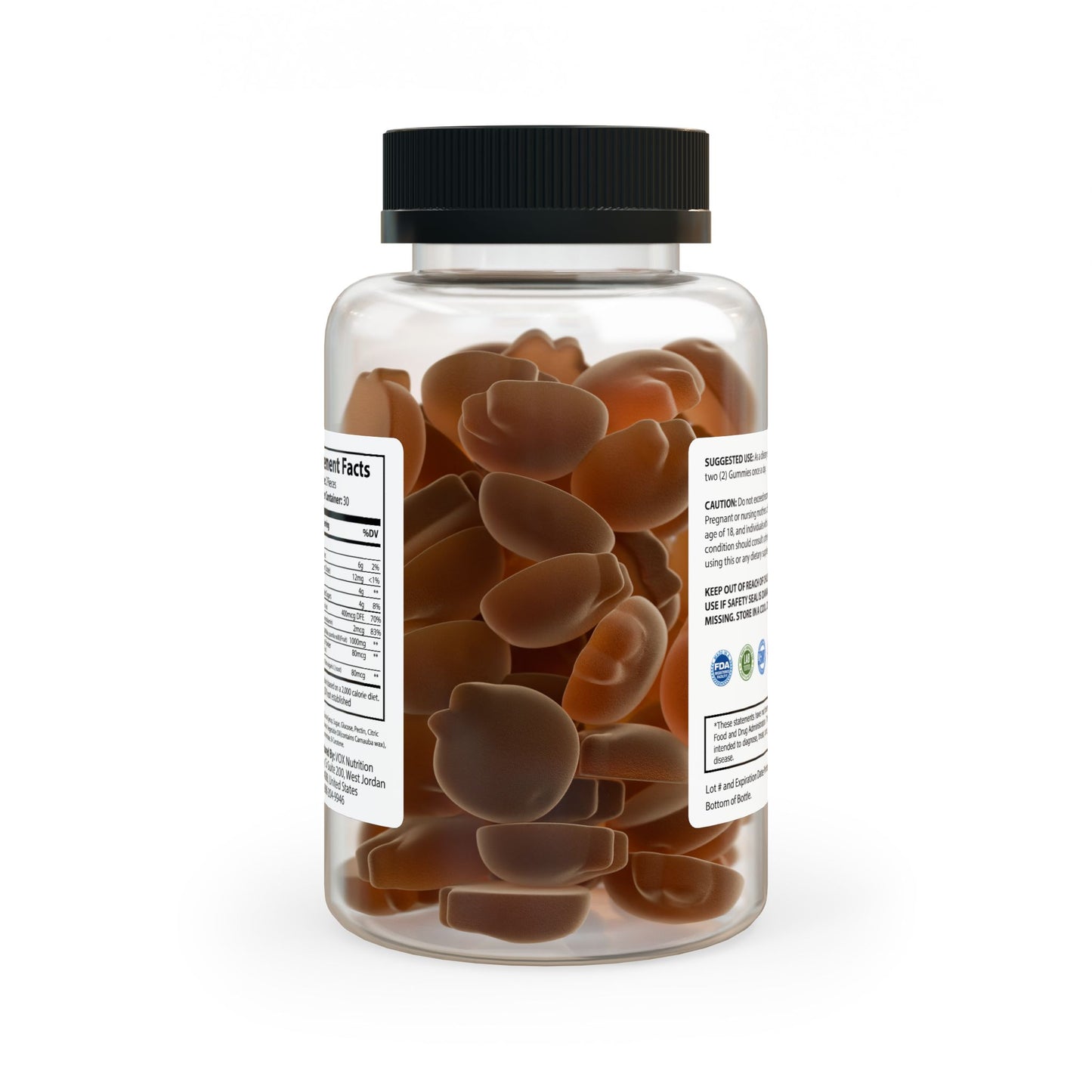 Dilatancy Apple Cider Vinegar Gummies (60 Gummies)