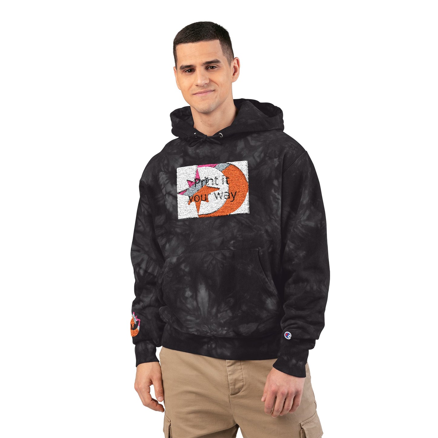 Champion Embroidered Customizable Hoodie