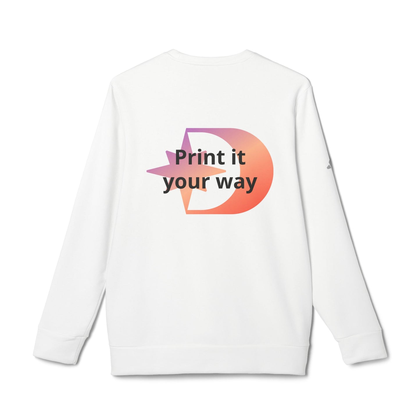 Adidas Customizable Crewneck Sweatshirt