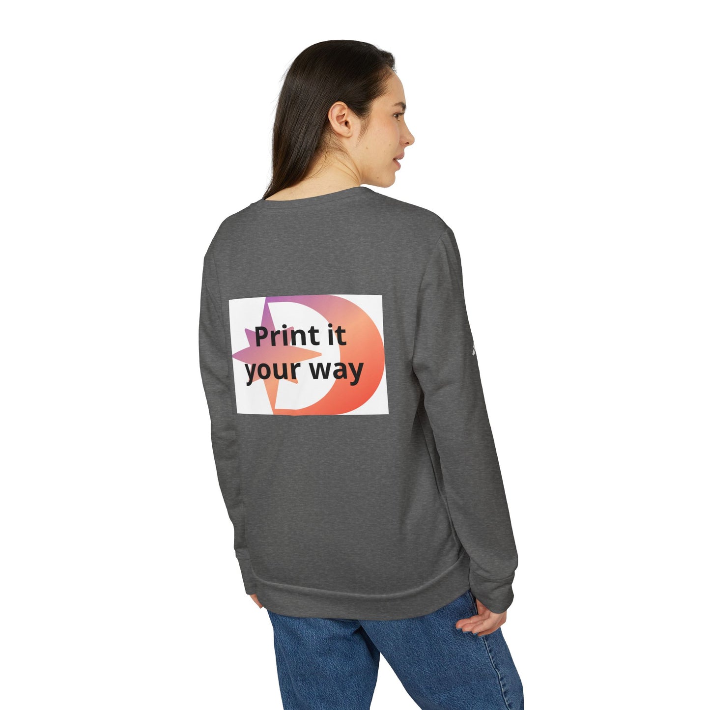 Adidas Customizable Crewneck Sweatshirt