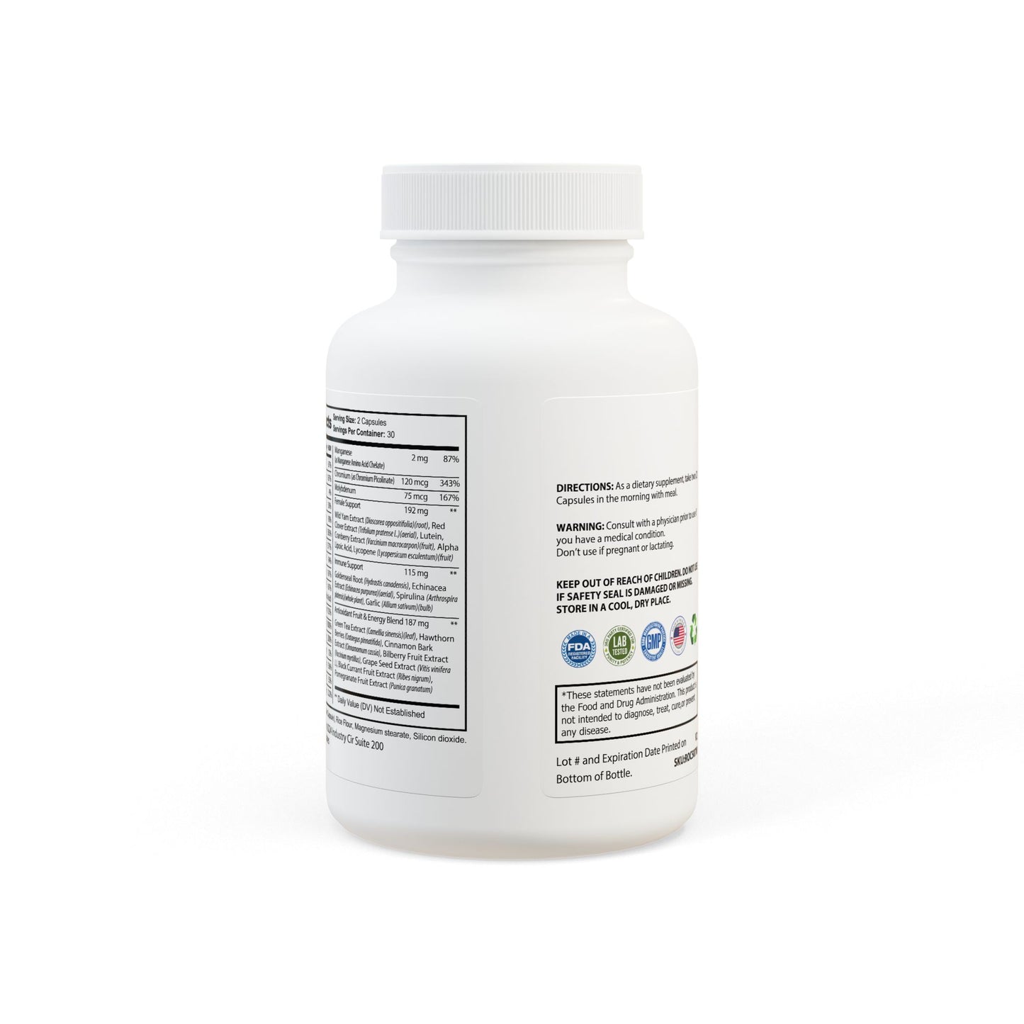 Dilatancy Multivitamin for Women Supplement (60 Capsules)