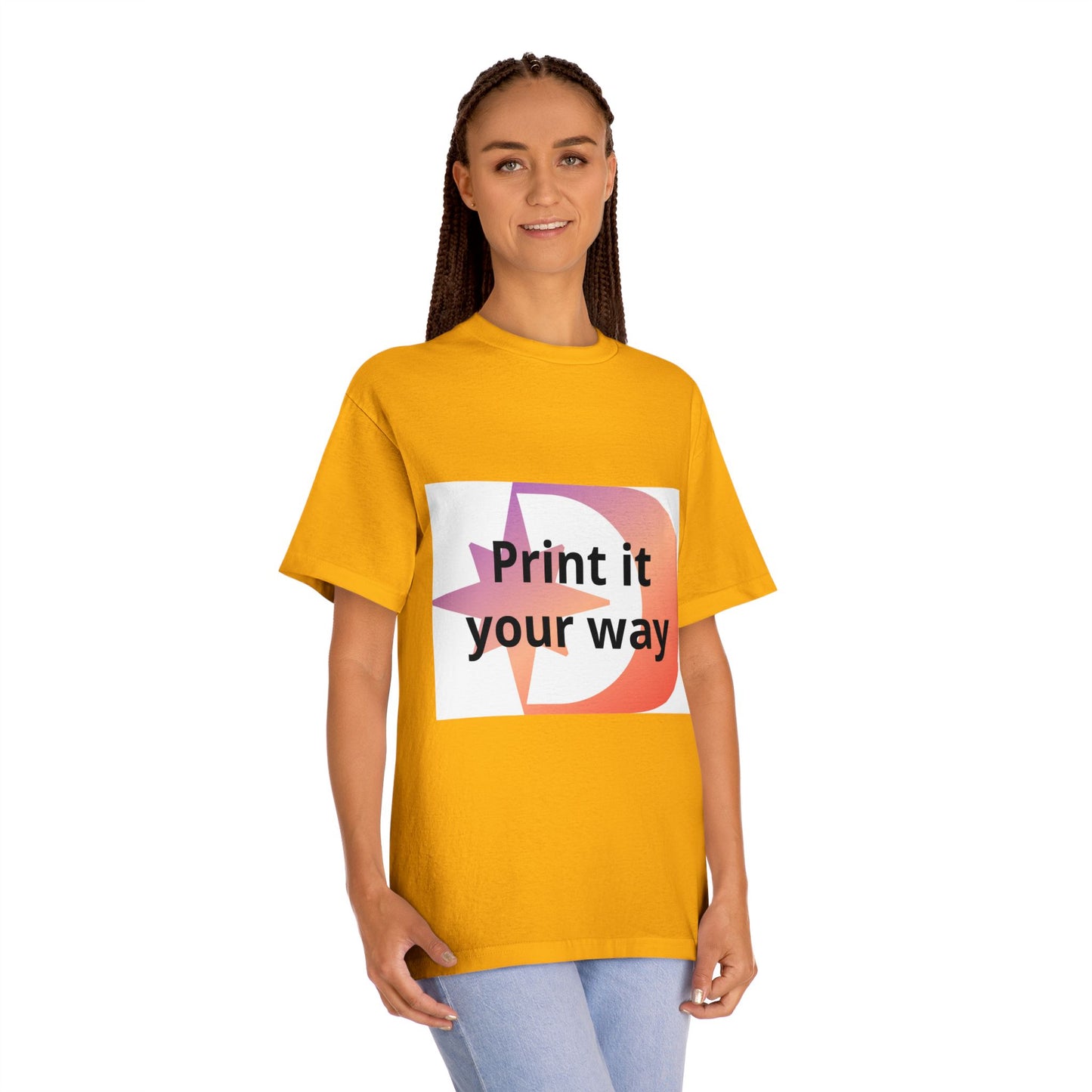 American Apparel Customizable Tee Customizable Graphic Shirt