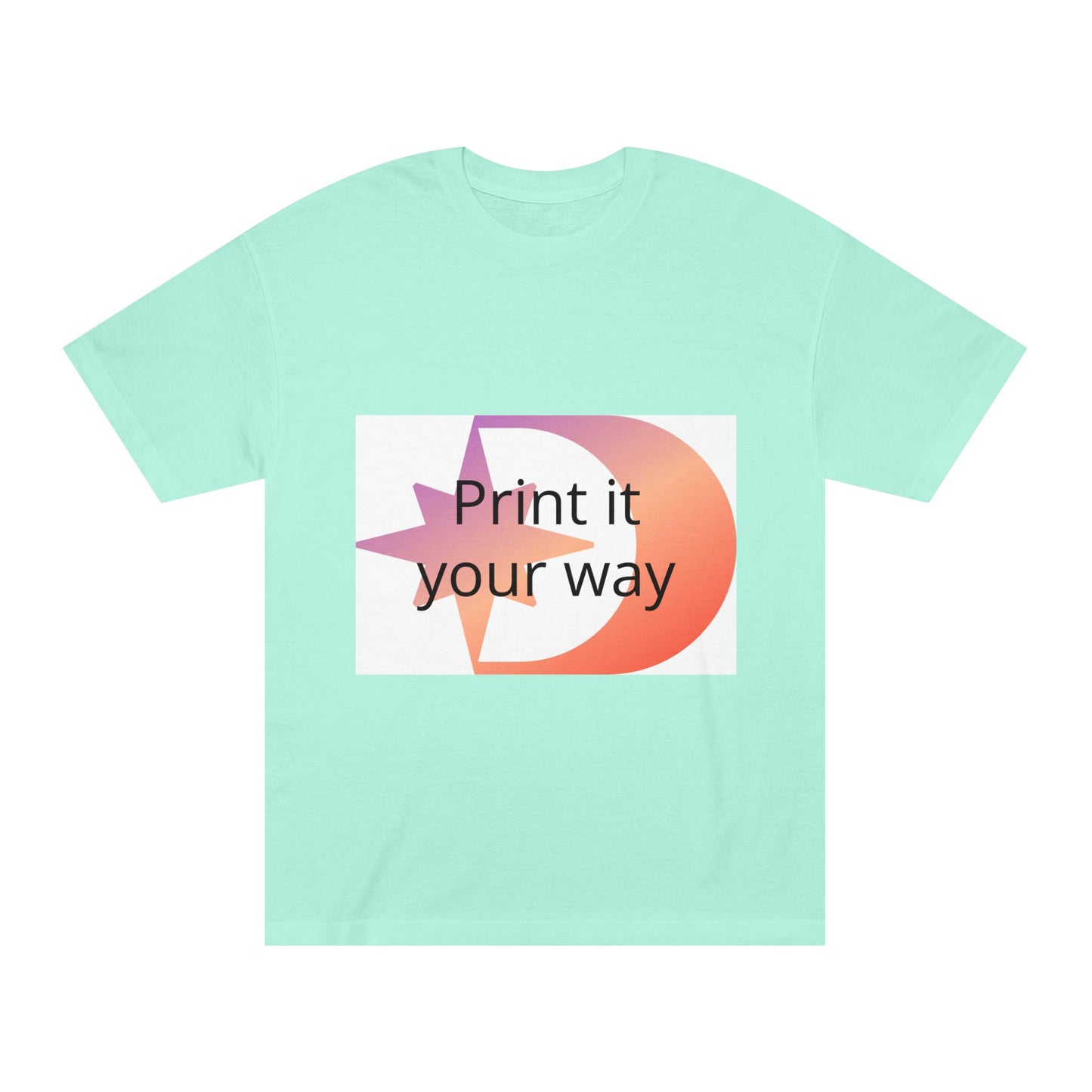 American Apparel Customizable Tee Customizable Graphic Shirt