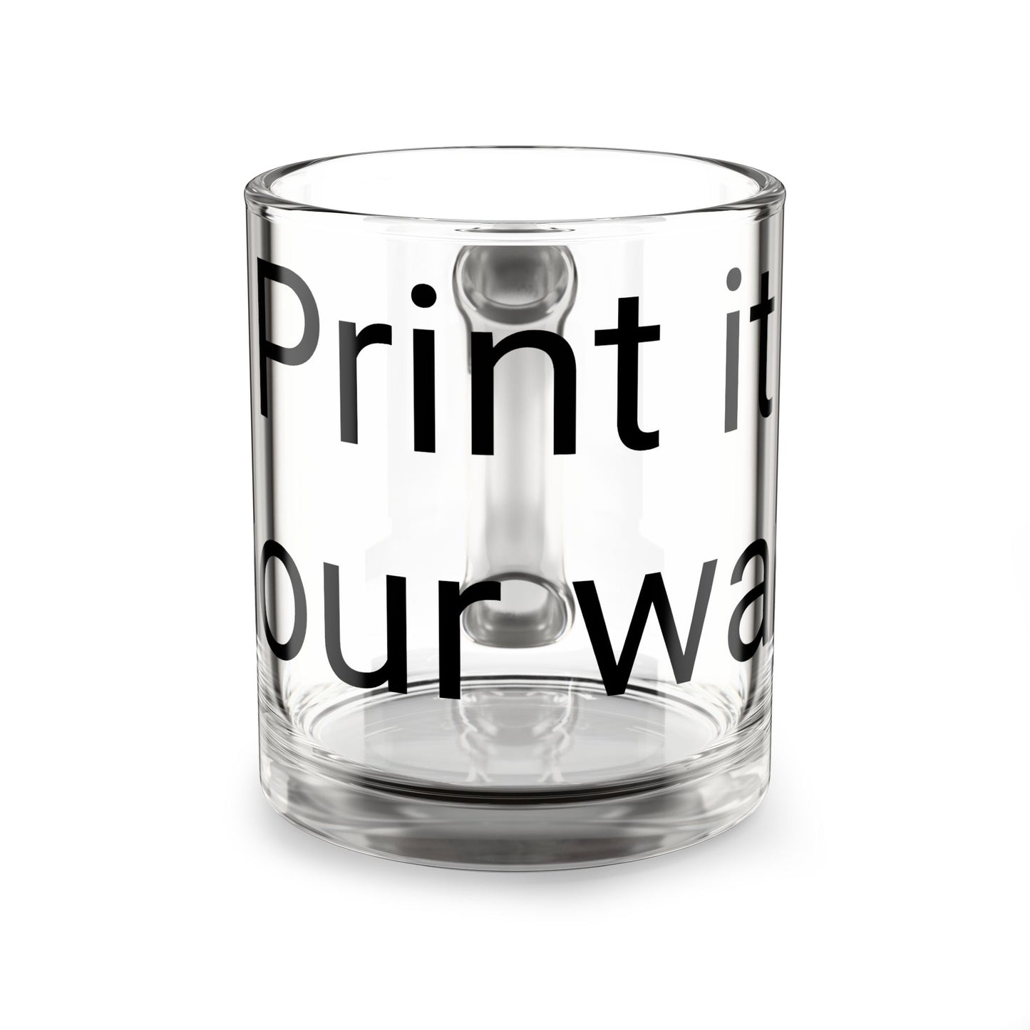 Personalized Glass Mug, Custom Drinkware, Perfect Gift for Coffee Lovers, Unique Home Decor, Ideal for Birthdays, Holidays