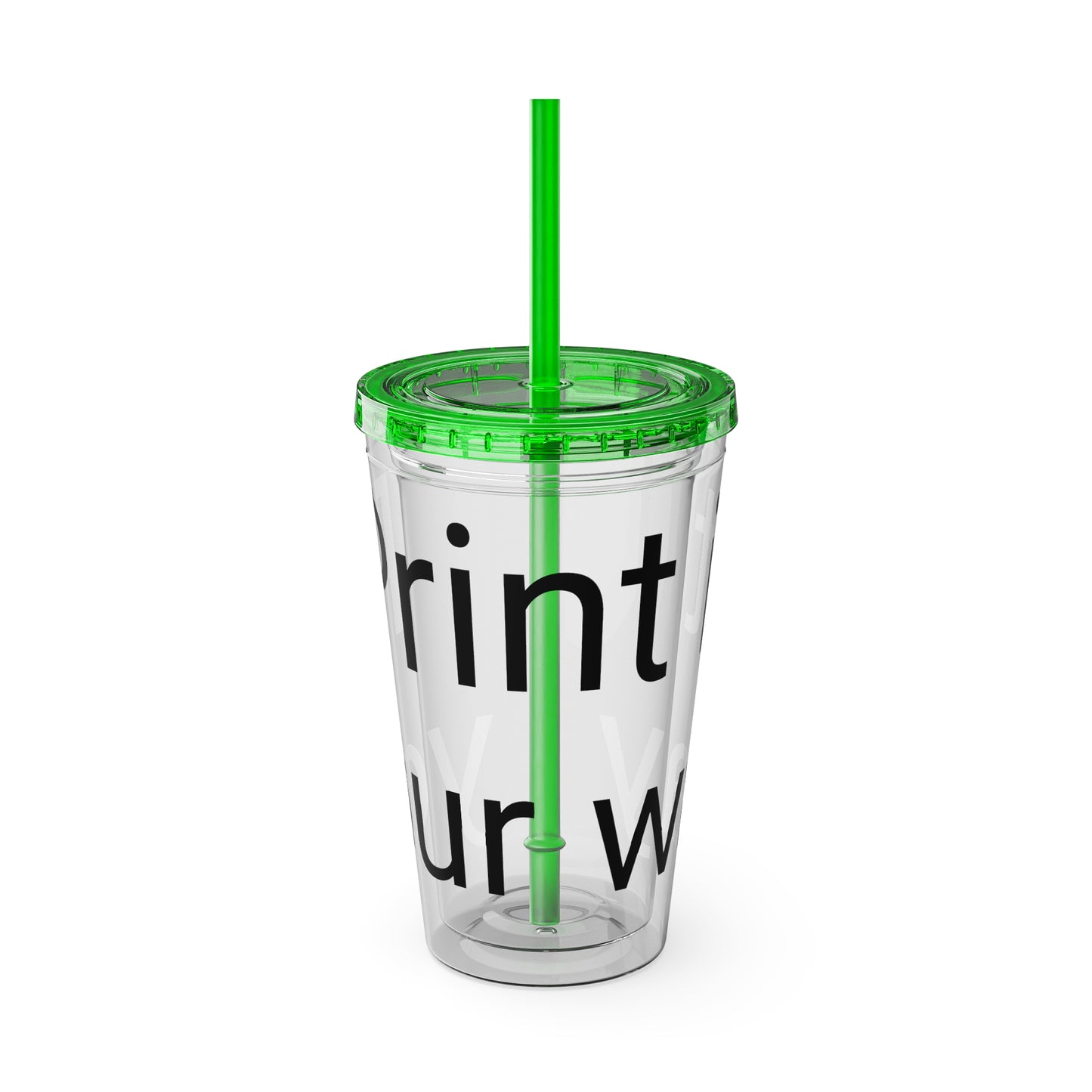 Sunsplash Tumbler with Straw | Motivational Travel Mug for Coffee Lovers, Reusable Drink Container, Eco-Friendly Gift, Summer Vibes