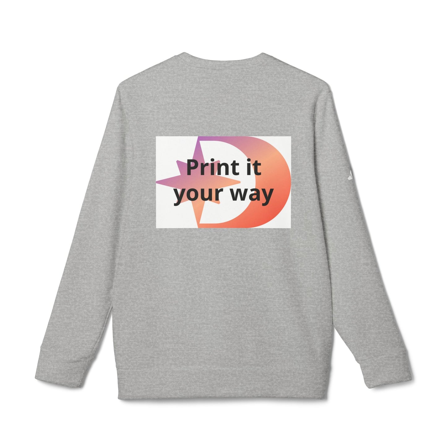 Adidas Customizable Crewneck Sweatshirt