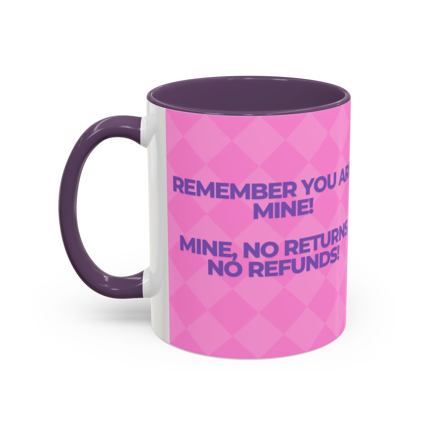 Playful Accent Coffee Mug Perfect Gift for Couples, Humor, Love, Valentines Day, Relationship Celebration, Funny Drinkware