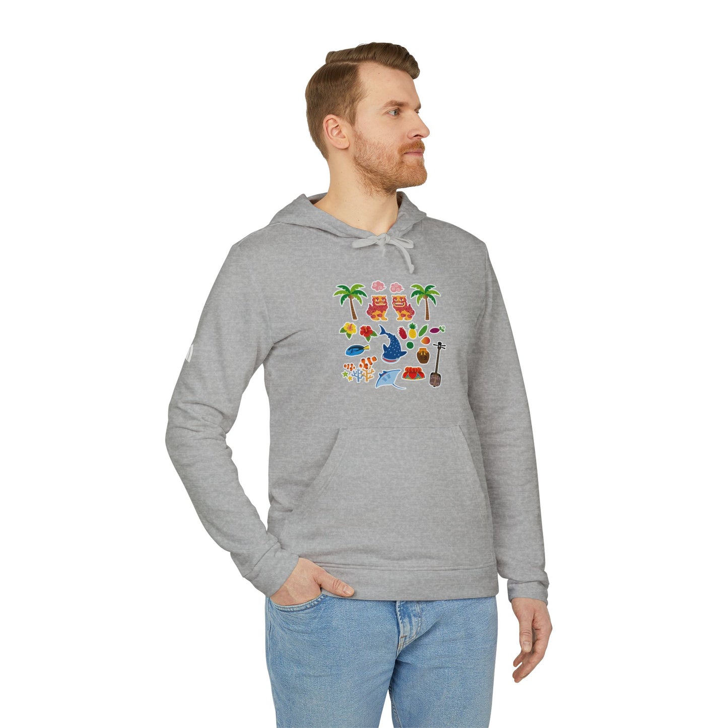 Tropical Paradise Fleece Hoodie
