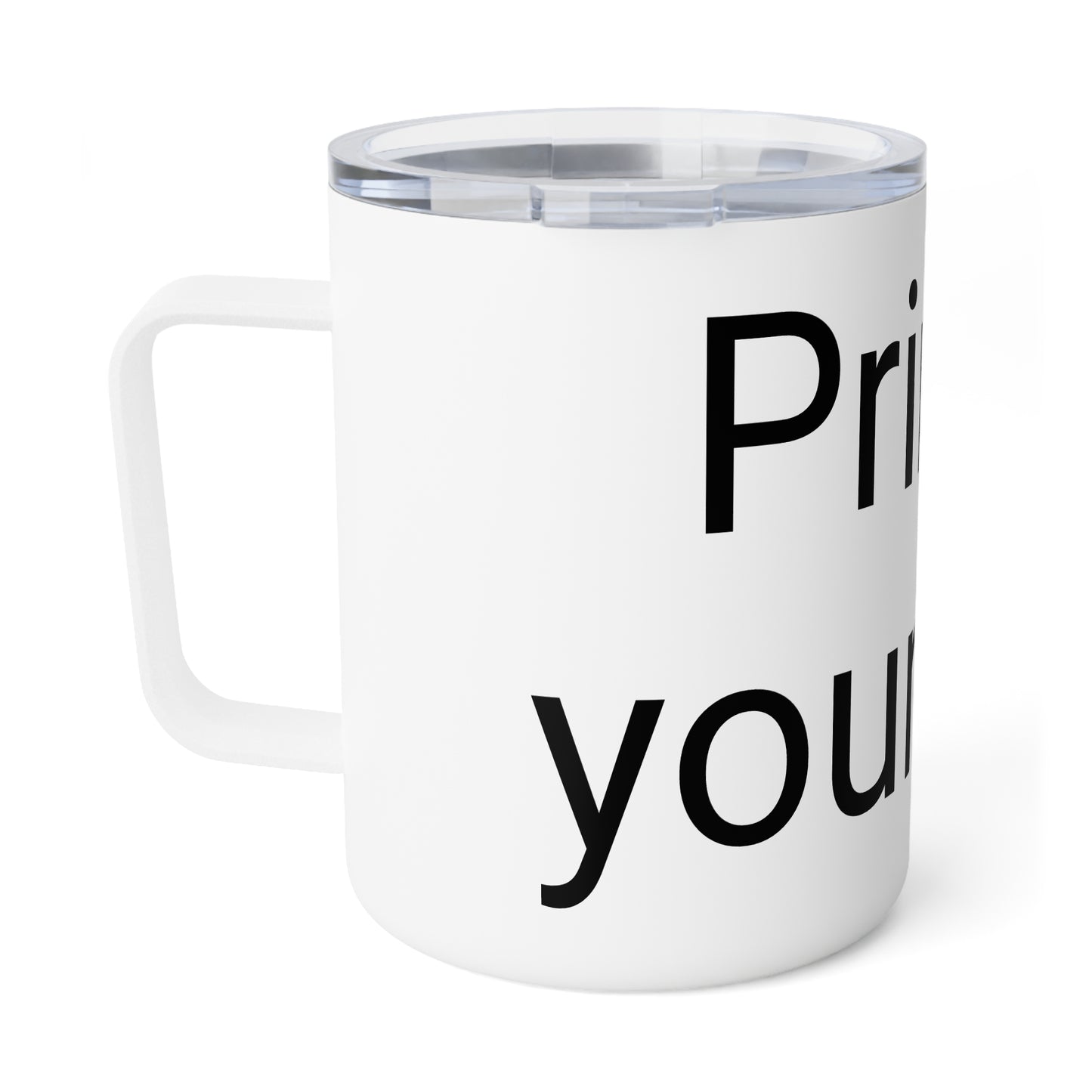 Personalized Insulated Coffee Mug, Custom Coffee Cup for Home Office, Gift for Coffee Lovers, Travel Mug for Hot Drinks, Print It Your Way