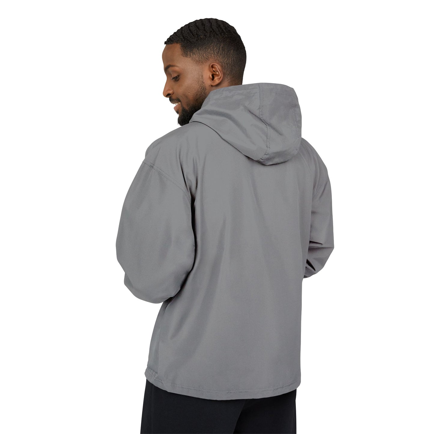 Champion Packable Anorak Jacket with Customizable Chest Patch