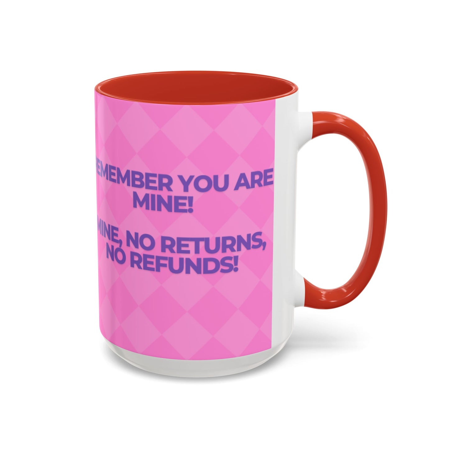 Playful Accent Coffee Mug Perfect Gift for Couples, Humor, Love, Valentines Day, Relationship Celebration, Funny Drinkware