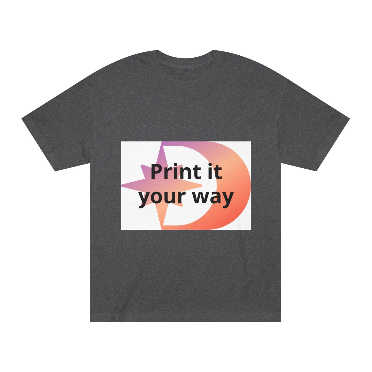 American Apparel Customizable Tee Customizable Graphic Shirt