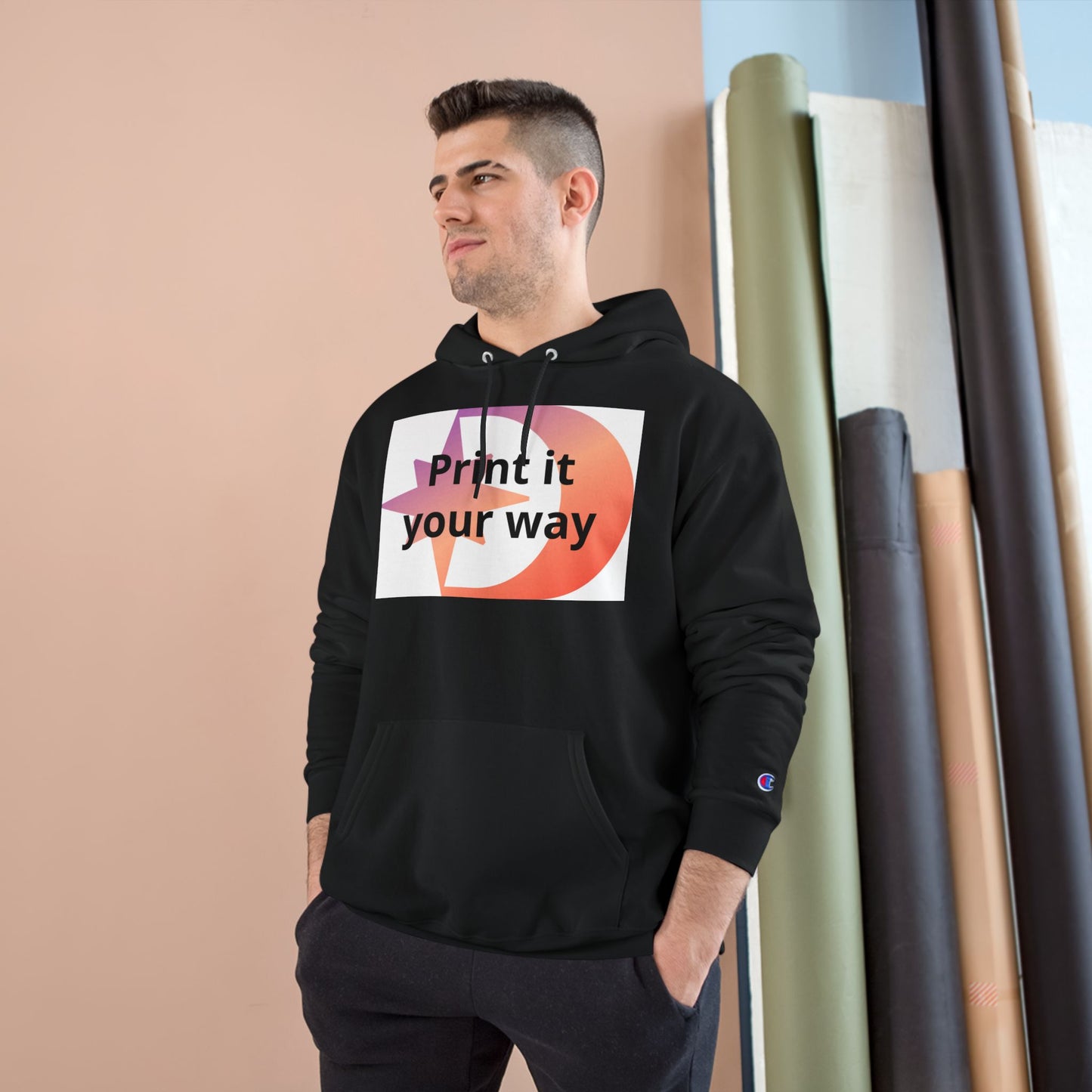 Champion Customizable Hoodie