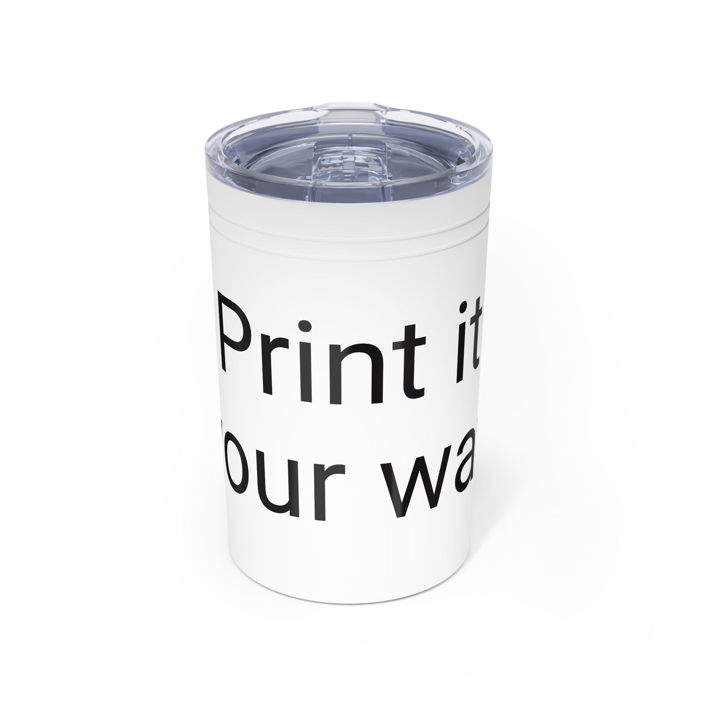 Personalized Vacuum Insulated Tumbler - "Print it Your Way" - Travel Mug, Custom Drinkware, Gift for Coffee Lovers, Personalized Mug,