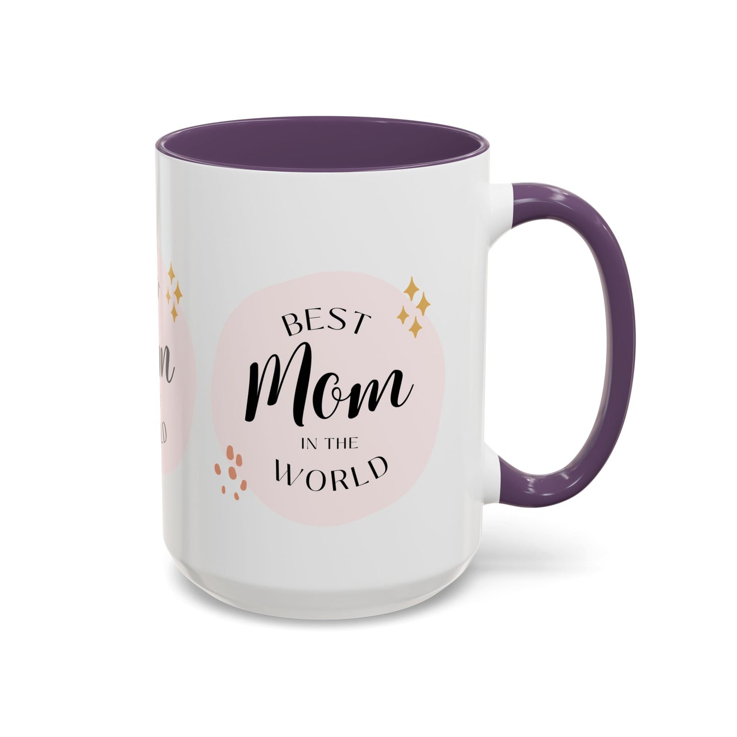 Personalized Best Mom Coffee Mug - Gift for Mother's Day, Birthday, Holiday Mugs, Cute Mom Cup, Ceramic Coffee Mug, Home Office Decor