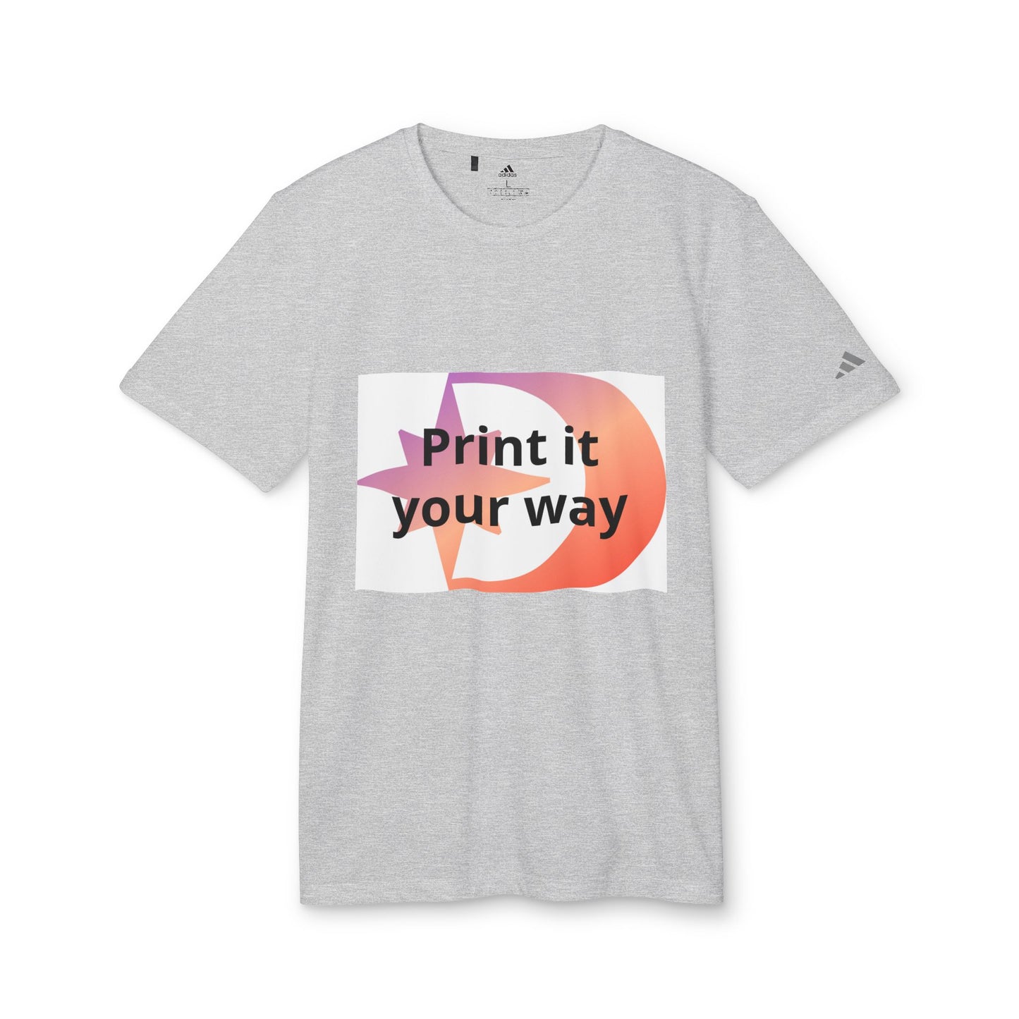Adidas Graphic Customizable T-Shirt Customizable